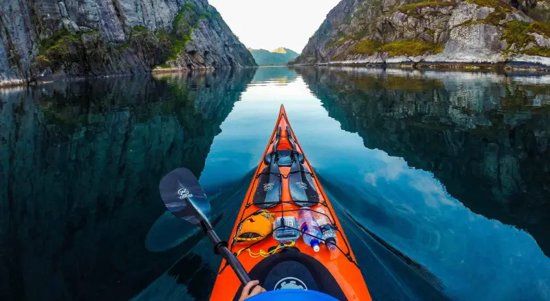Kayaking on the Kali river in Dandeli